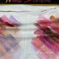 Soft Touch Vibrant Printing Pure Polyester Fabric